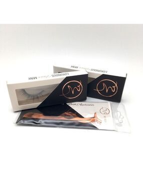 Premium Eye Lash Bundle - Faux Mink & Applicator